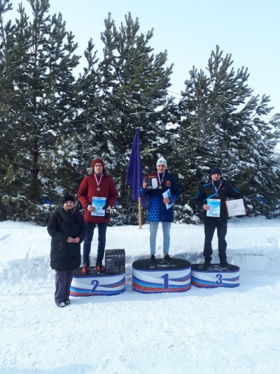 Студент СибГИУ в победителях лыжного марафона!
